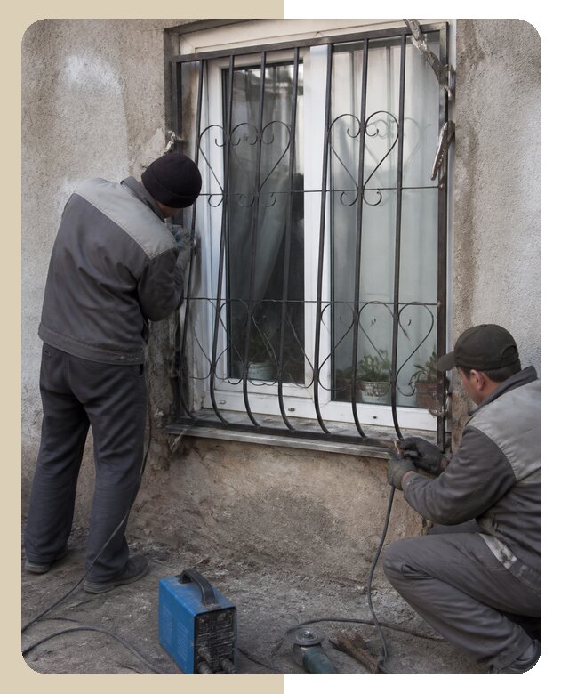 Качественный ремонт оконных решеток с выездом в Черкесске