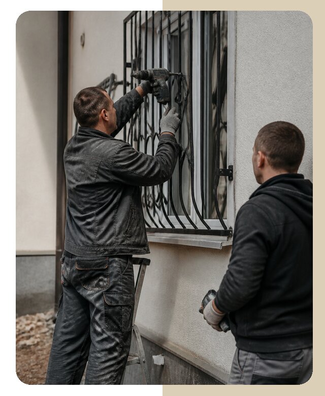 Установка наружных решеток в Черкесске от 4996 р. | ДвериЛегко-Чрк